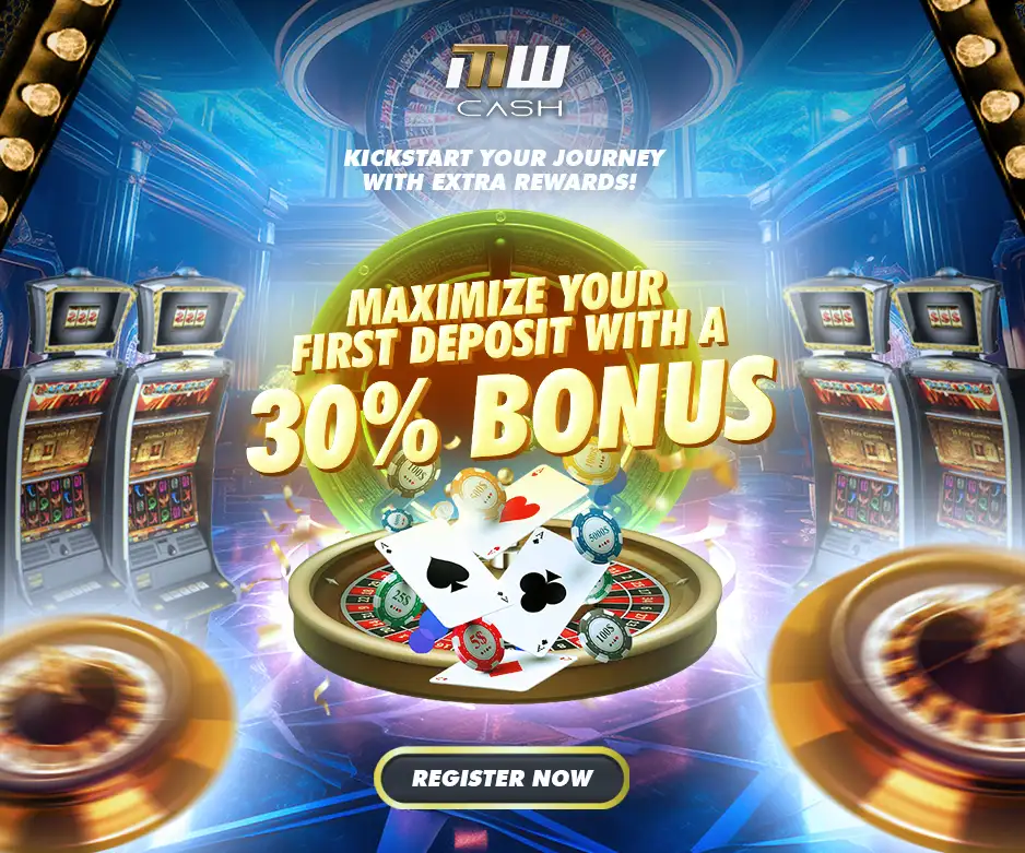 First Deposit 30% Bonus - mwcash ph