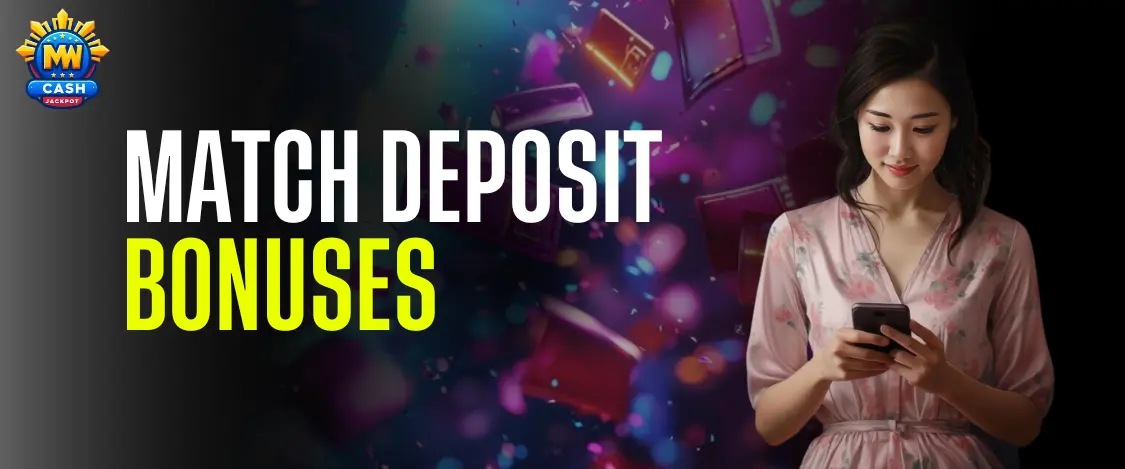 Match Deposit Bonuses on Mwcash Jackpot PH