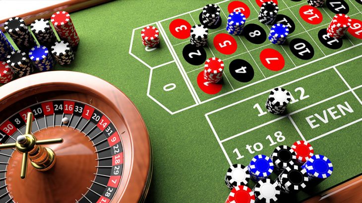 European Roulette table games